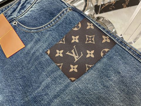 Quần jeans nữ ống suông Louiss* L*V* đẹp VIP 1:1