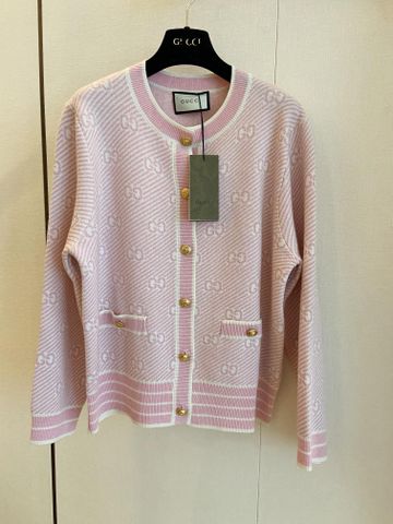 Áo cardigan len GUCCI* hoạ tiết logo khuy vàng đẹp VIP 1:1