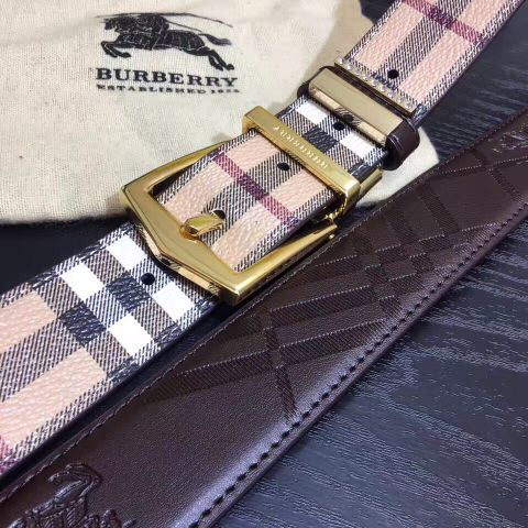 Belt burberry Bản to vừa nam nữ dùng