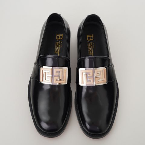 Giày nam Loafer BALMAIN* da bóng mờ đẹp lịch lãm VIP 1:1