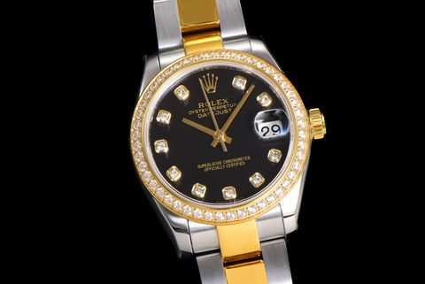 Đồng hồ nữ rolex* dây kim loại case 31mm các mẫu đẹp sang VIP 1:1