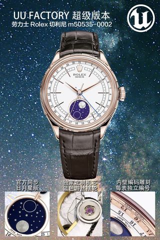 Đồng hồ nam rolex* dây da máy cơ VIP 1:1