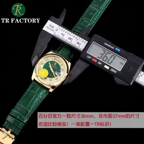 Đồng hồ nữ rolex* dây da vân cá sấu bản xanh lá mặt nạm kim đẹp sang thanh lịch VIP 1:1