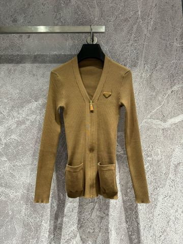 Áo cardigan len nữ PRADA* VIP 1:1