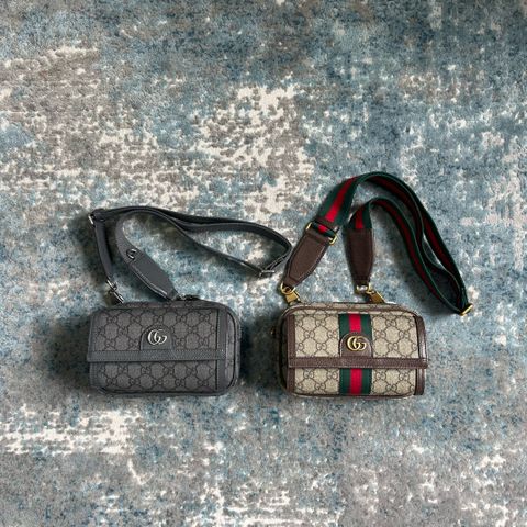 Túi GUCCI* nam nữ hoạ tiết Logo canvas đẹp SIÊU CẤP