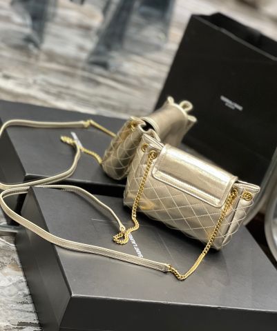 Túi xách nữ YSL* màu vàng champagne cực đẹp sang SIÊU CẤP