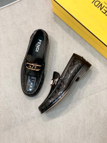 Giày nam Loafer FENDI* da bóng mờ đẹp lịch lãm VIP 1:1