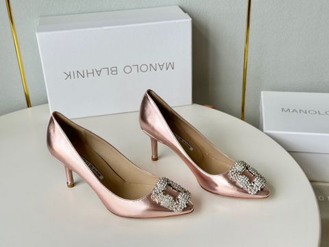 Giày cao gót / Giày bệt MANOLO* BLAHNIK* da bóng 4 màu đẹp sang VIP 1:1