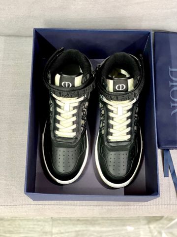 Sneaker Dior* cao cổ nam nữ phối hoạ tiết đẹp SIÊU CẤP