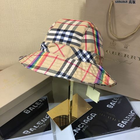 Mũ nữ Burberry* kẻ 2 màu đẹp