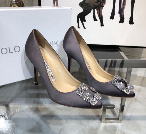 Giày cao gót MANOLO* BLAHNIK* cao 6,5cm và 9,5cm nhiều màu đẹp cao cấp