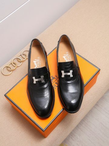 Giày âu Hermes* vân rắn đẹp lịch lãm