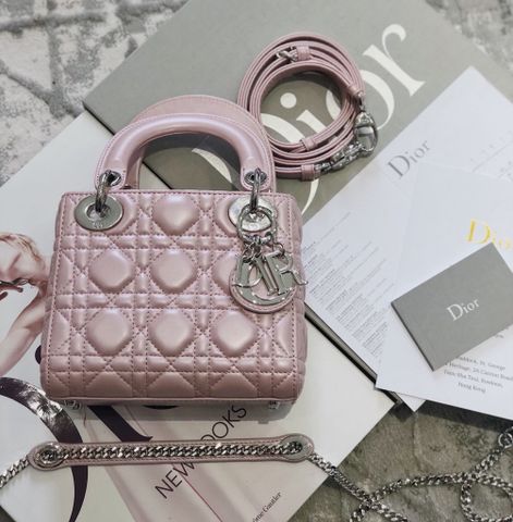 Túi xách nữ Dior* lady mini 17cm SIÊU CẤP