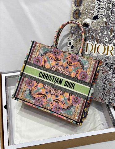 Túi xách nữ Dior* book tote hoạ tiết đẹp sang VIP 1:1