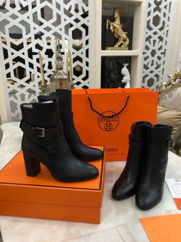 Boot Hermes* cổ lỡ da bò lỳ mềm đẹp VIP 1:1