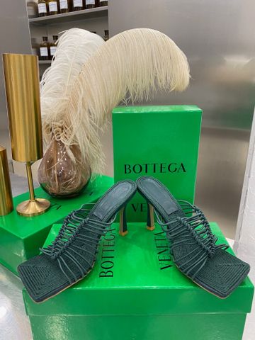 Dép cao gót BOTTEGA* VENETA* quai đan mẫu mới đẹp sang SIÊU CẤP