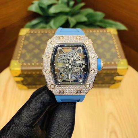 Đồng hồ nam RICHARD* MILLE* RM35-02 máy cơ dây cao su mặt viền kim đẹp độc SIÊU CẤP