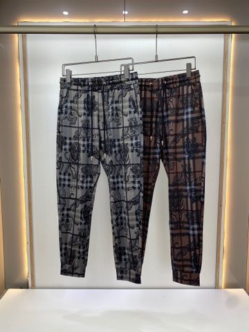 Quần jogger nam Burberry* kẻ phối hoạ tiết chất đẹp 