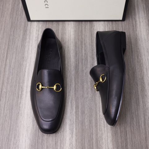 Giày âu lười GUCCI* da bò lỳ đai sọc màu đẹp SIÊU CẤP