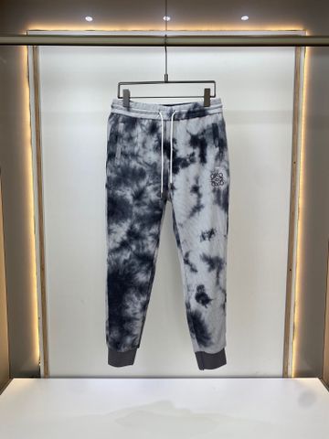 Quần jogger nam loewe màu loang hàng độc