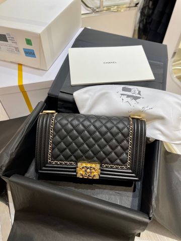 Túi xách nữ chanel* boy VIP 1:1 khoá vàng size 25cm và 20cm