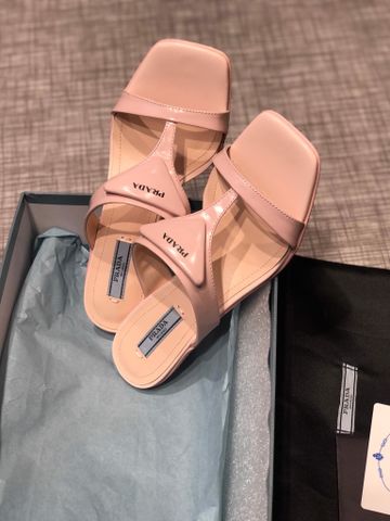 Sandal nữ PRADA* cao 4,5cm mẫu mới đẹp sang có 6 màu 35-40