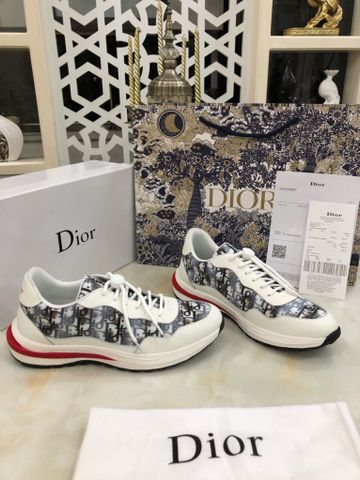 Giày thể thao nam Dior* dây rút phối hoạ tiết oblique đẹp cao cấp