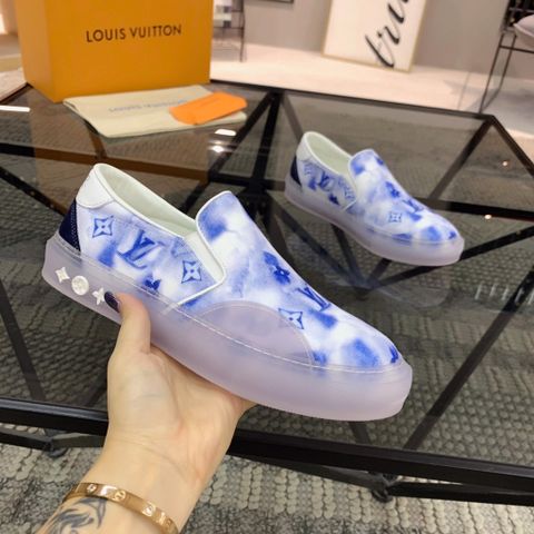 Giày slip on nam LV* hoạ tiết Monogram loang đế trong đẹp độc SIÊU CẤP mẫu mới 2