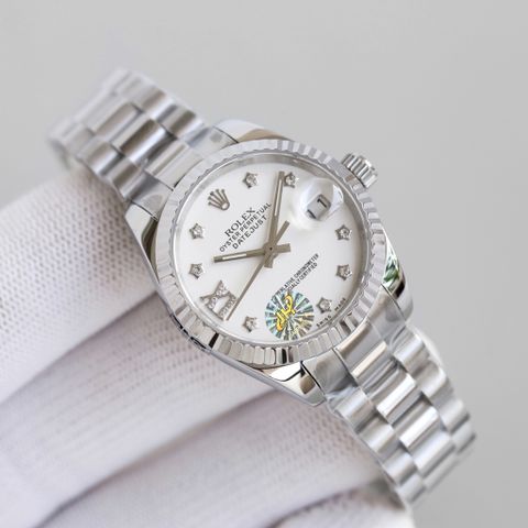 Đồng hồ nữ rolex dây kim loại case 28mm đẹp SIÊU CẤP