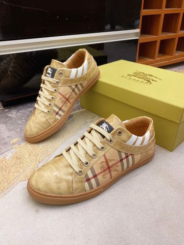 Giày nam buộc dây Burberry* phối kẻ đẹp