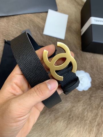 Belt nữ chanel* da hạt bản 3cm 