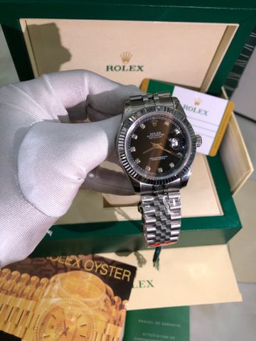 Đồng hồ nam rolex* dây kim loại case 41mm