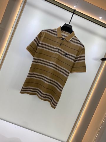 Áo phông nam có cổ Burberry* kẻ đẹp cao cấp