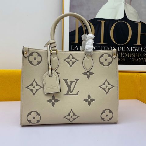 Túi xách nữ LV* onthego da bò hoạ tiết Monogram đẹp cao cấp 35cm