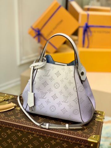 Túi xách nữ LV* Hina 34cm da bò dập Monogram loang màu kèm ví nhỏ đẹp sang SIÊU CẤP