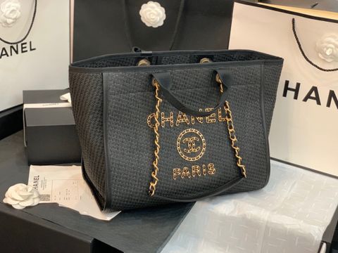 Túi xách nữ chanel* SIÊU CẤP 33cm chữ xích vàng đẹp sang 2 màu