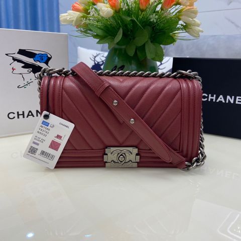 Túi xách nữ chanel* le boy 25cm da hạt có rất nhiều màu