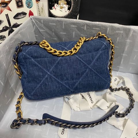 Túi xách nữ chanel* denim chất vải bền đẹp SIÊU CẤP size 30cm