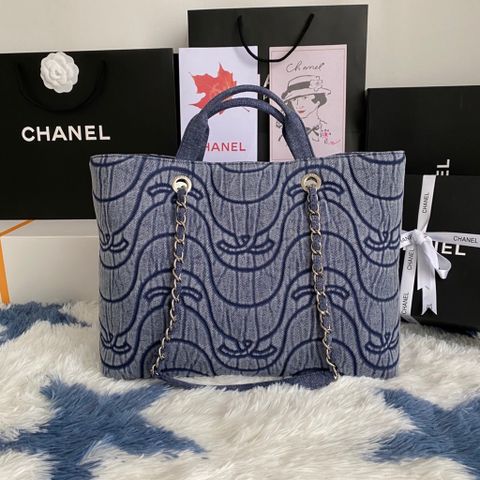 Túi xách nữ chanel* denim khoá bạc size 39cm đẹp mẫu mới SIÊU CẤP