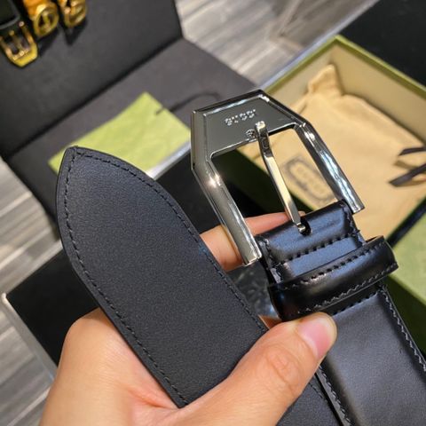 Belt nam GUCCI* bản 3,8cm dây da bò lỳ đẹp