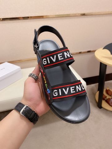 Sandal nam GIVENCHY* quai vải hoạ tiết chữ đẹp cao cấp