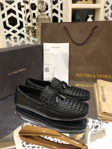 Giày lười BOTTEGA* VENETA* da bò đan chất mềm đẹp chuẩn nét SIÊU CẤP