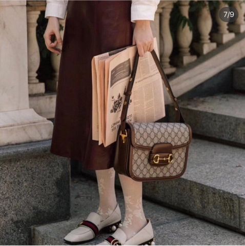 Túi xách nữ GUCCI* hoạ tiết logo 1995 size 25cm 3 màu đẹp sang cao cấp