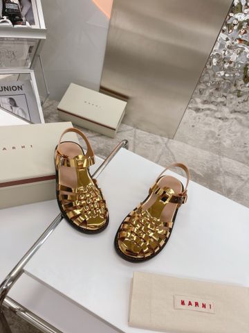 Sandal rọ nữ Marnii da bóng đẹp SIÊU CẤP 35-40