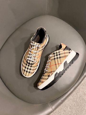 Giày thể thao nam Burberry* chất vải kẻ đẹp SIÊU CẤP 38-45