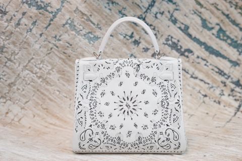 Túi xách nữ Hermes* kelly hoạ tiết 28cm VIP 1:1