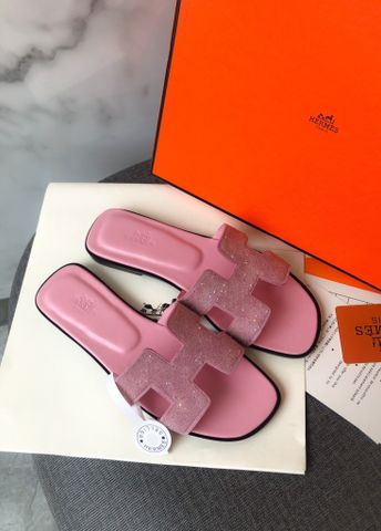 Dép nữ Hermes* quai nhũ nhiều màu đẹp sang SIÊU CẤP