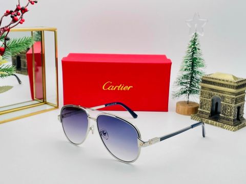 Kính nam CARTIER* mắt tròn đẹp sang lịch lãm SIÊU CẤP