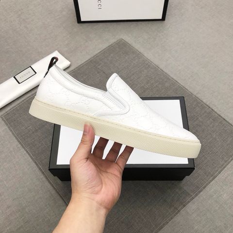 Giày slip on nam GUCCI* da bò SIÊU CẤP