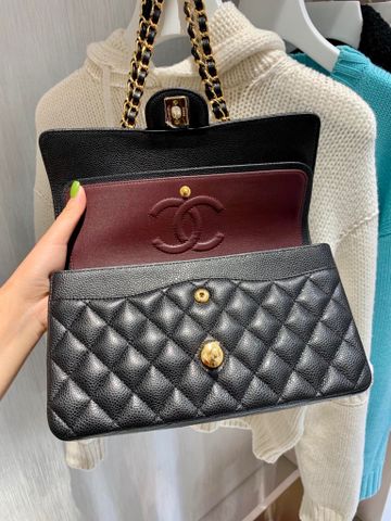 Túi xách nữ chanel* classic da hạt size 25,5cm hàng VIP 1:1